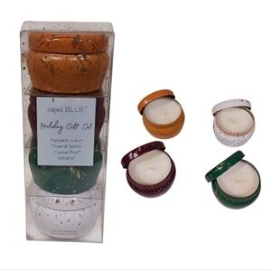 Capri Blue Glimmer Mini Tin Candle Set Anthropologie